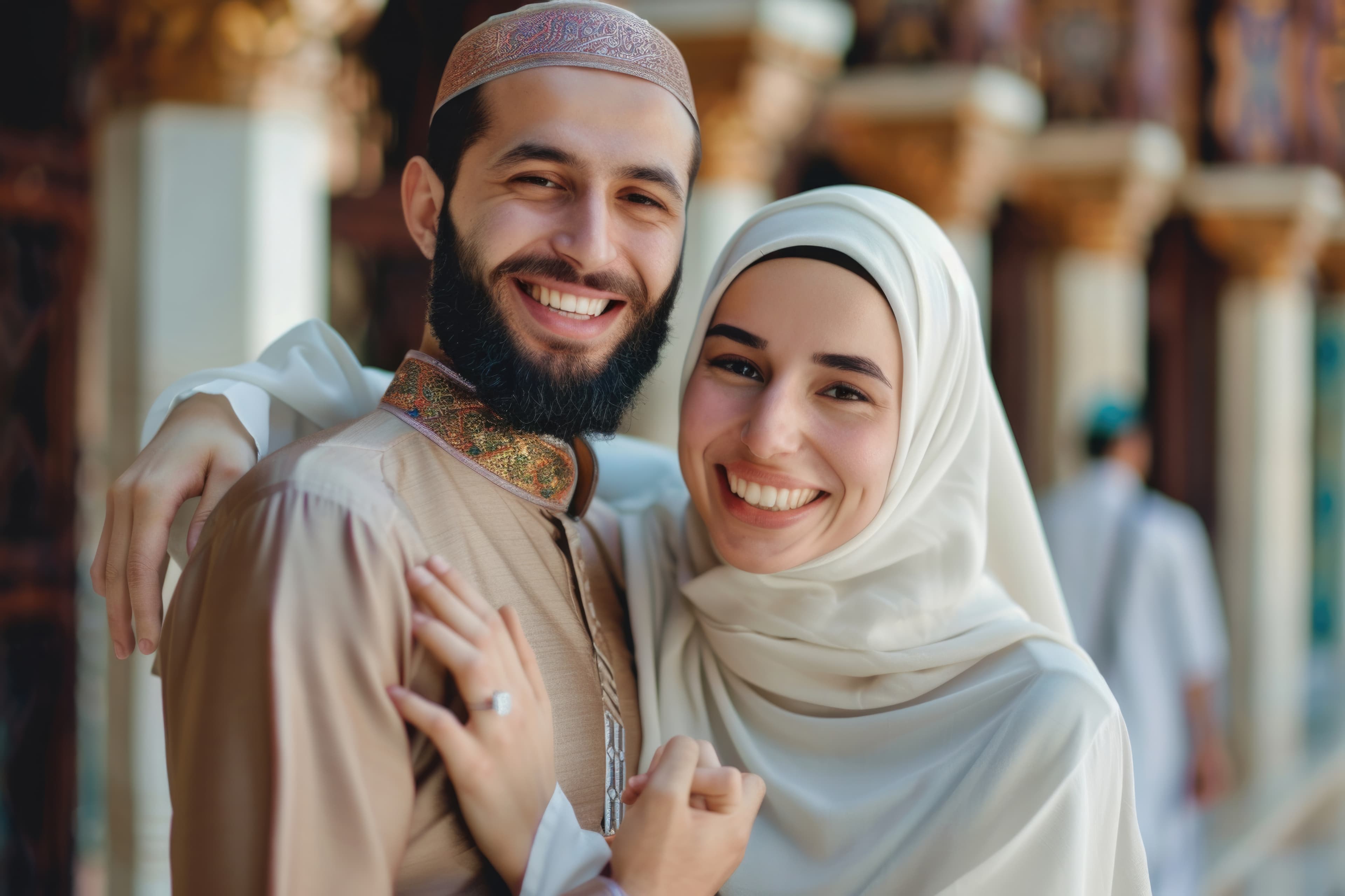 أحد أعضاء زفاف السعداء